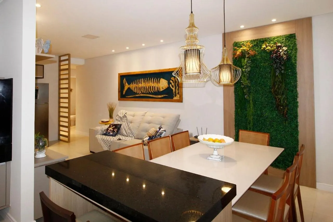 1090 Finamente Decorado 03 Suites Na Praia De Bombinhas Διαμέρισμα