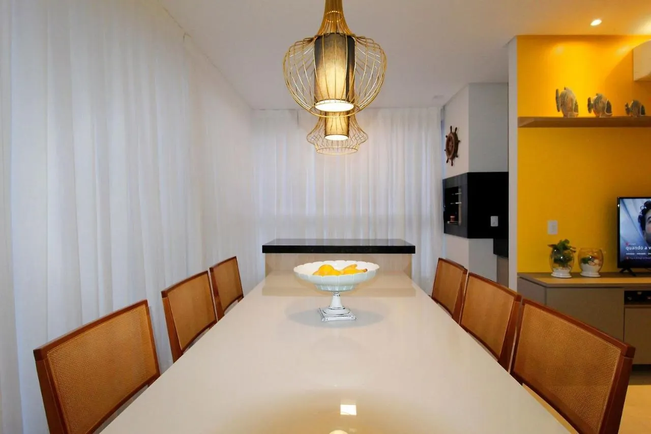 Διαμέρισμα 1090 Finamente Decorado 03 Suites Na Praia De Bombinhas