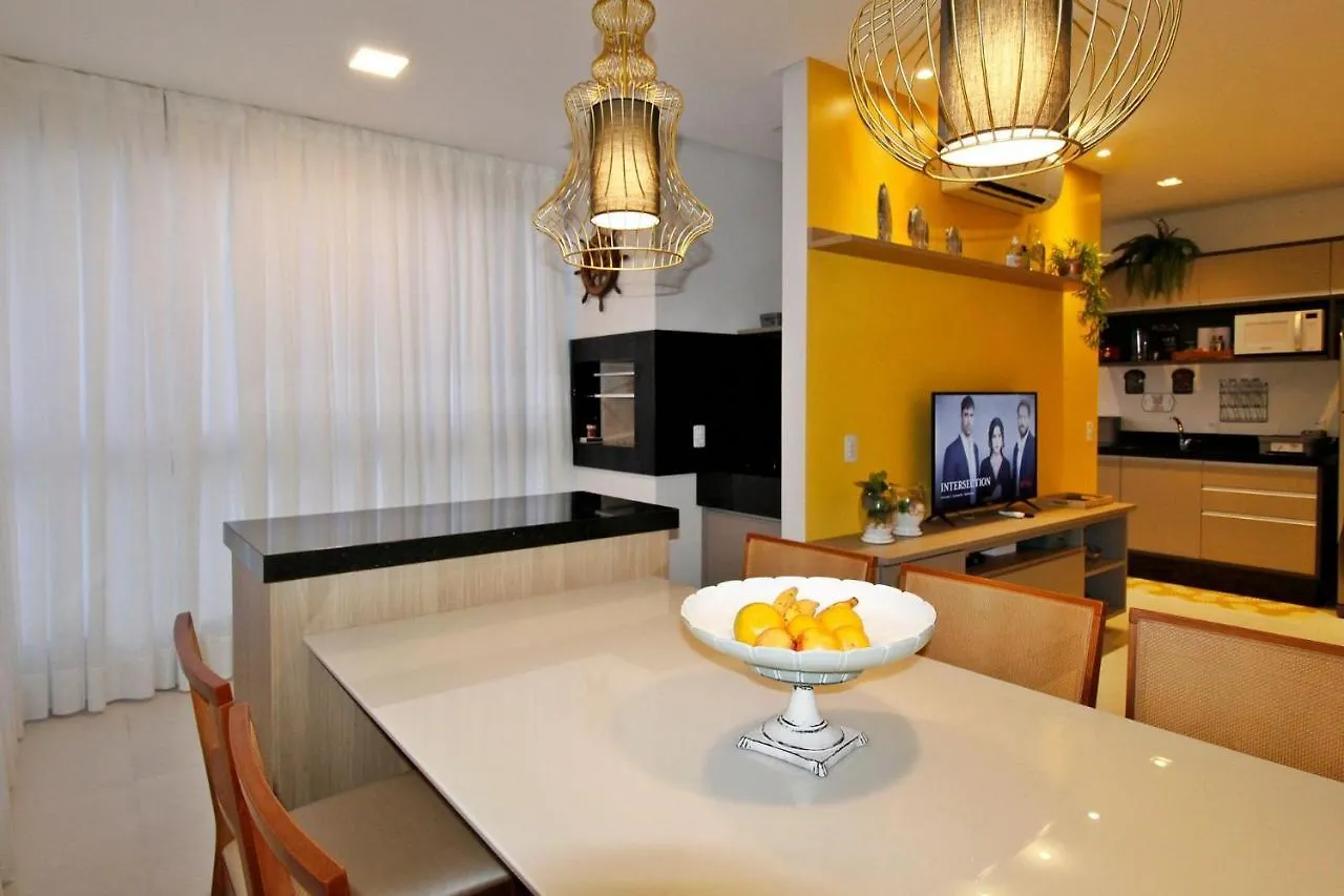 Апартаменты 1090 Finamente Decorado 03 Suites Na Praia De Бомбиньяс Бразилия